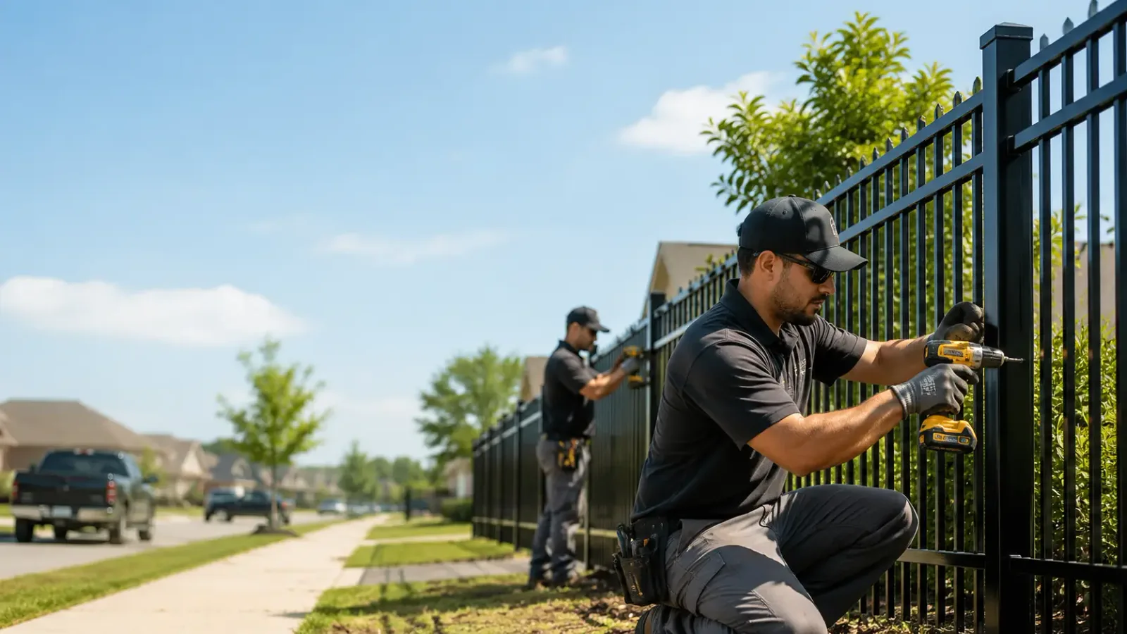 Metal Fence Installation in Beaverton, MI